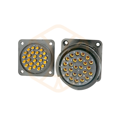 female 25-pole Panel socket