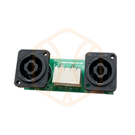 2x Neutrik NL4MPXX speaker rear panel socket