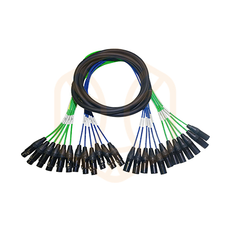VM-SXX12/12-5, Multicore cable with XLR -> XLR