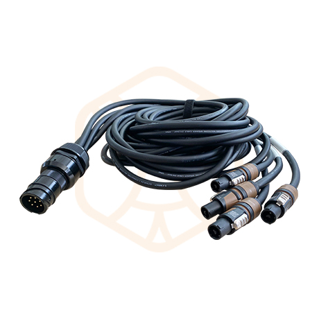 Speaker cable fan-out for large sound systems VM-SPM240 | Tourlock / Speakon
