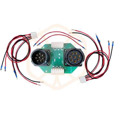 8-pin speaker rear panel socket K2 speaker connector