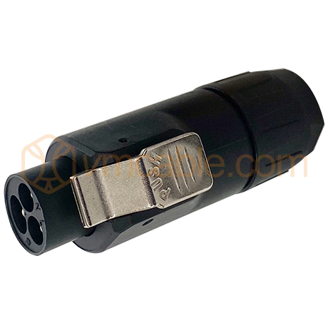 VM-PANDA3F-B, 3-pole, Power, IP65 in mated condition
