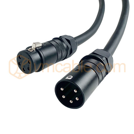 VM-EP525-3 FMX, 4x 4.0 mm² Highly Flexible Speaker Cable | 5 pole MALE -> 5 pole FEMALE