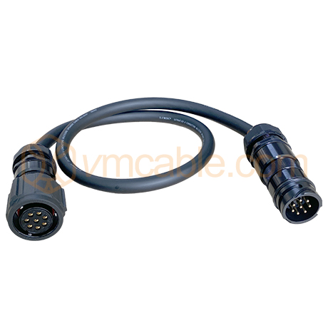 VM-LK840-0.8 LINK, 0.8m 4mm 8 Core with 8 Pin Female to Male Plug Extension Connection Wire 