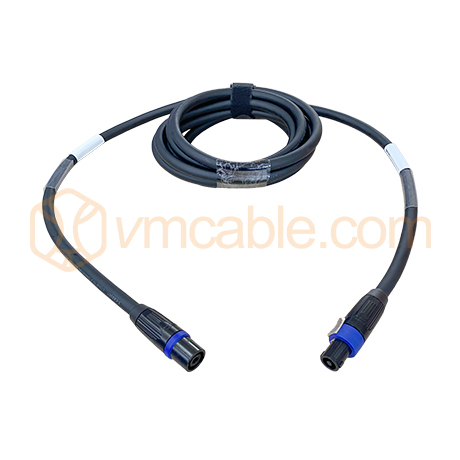 VM-NLT425-1.5 FMX, Highly Flexible Speaker Cable, Neutrik NLT4 female and male