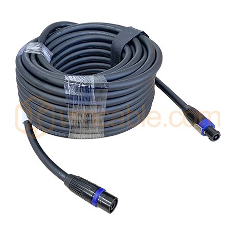 VM-NLT440-10 FMX, 4x 4.0 mm² Highly Flexible Speaker Cable, Neutrik NLT4 female and male