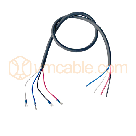 VM-SPT425-543, Cable Assembly Spade terminal to bare ends, 4x 2.5 mm²