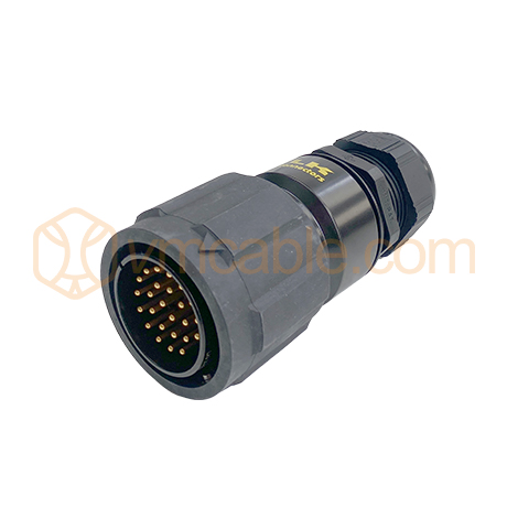 LK connectors LKI25MVP, CA-COM comp, Cable connector, Rund-LK, metal