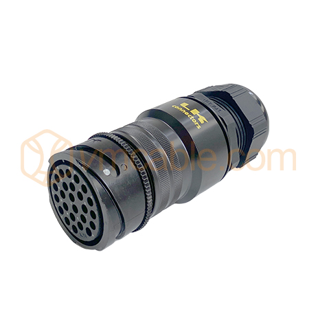 LK connectors LKI25FVP, CA-COM comp, Cable connector, Rund-LK, metal